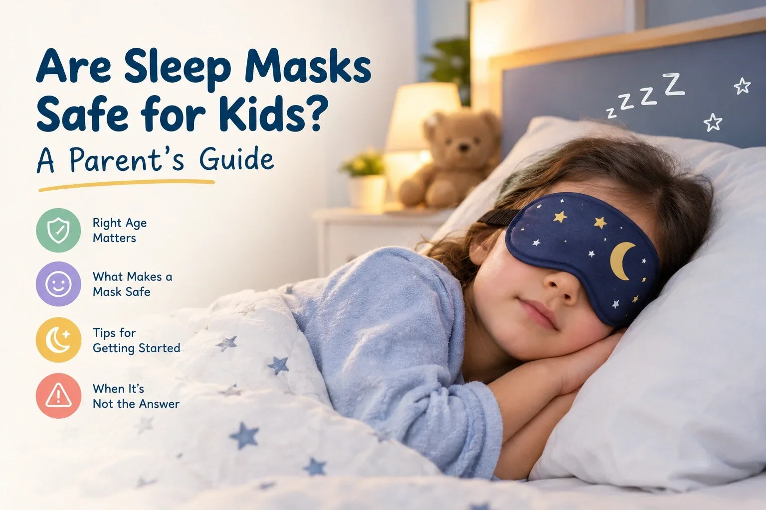 Are Sleep Masks Safe for Kids? A Parent's Guide