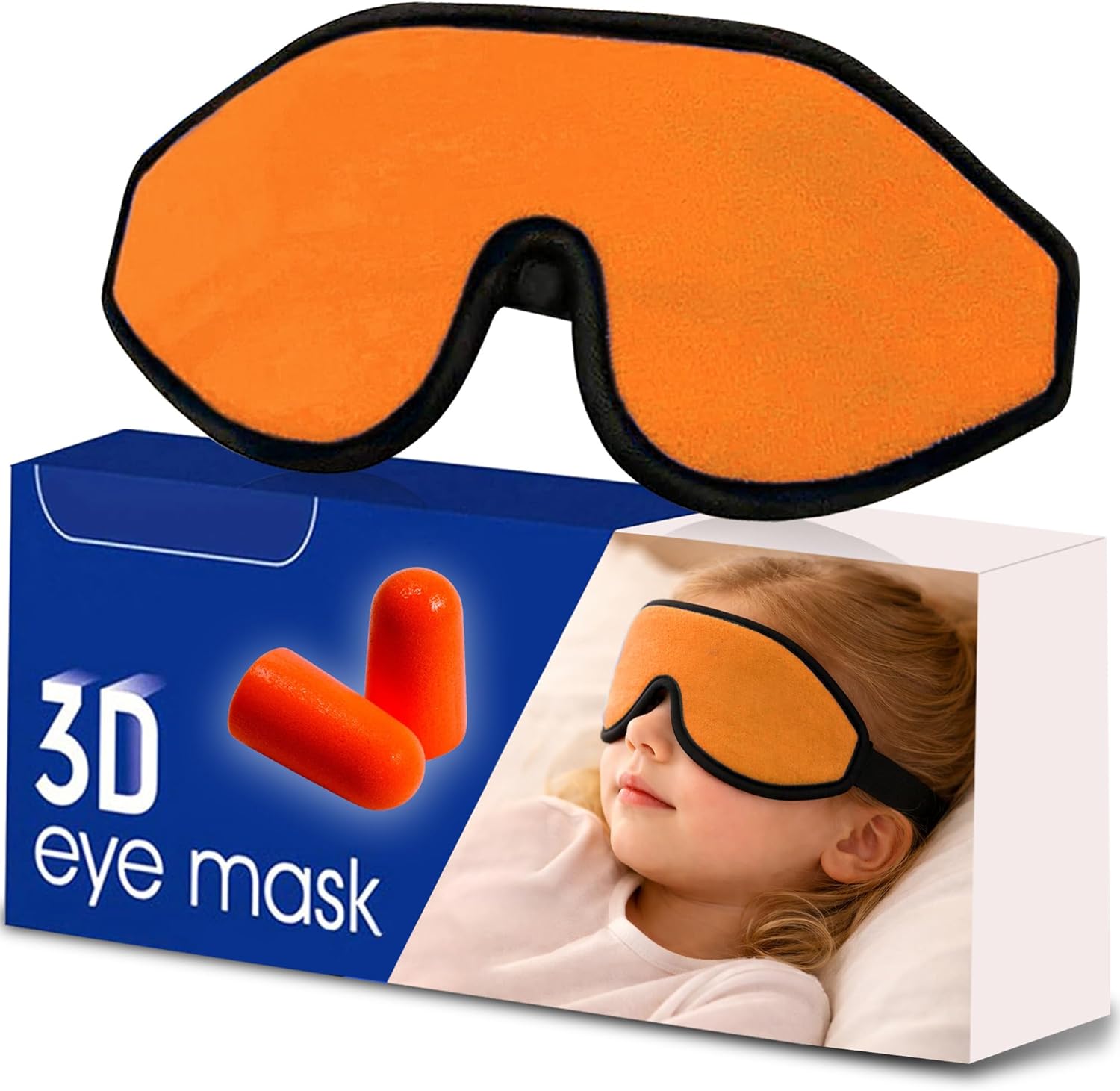 Kids Sleep Masks & Memory Foam Eye Covers