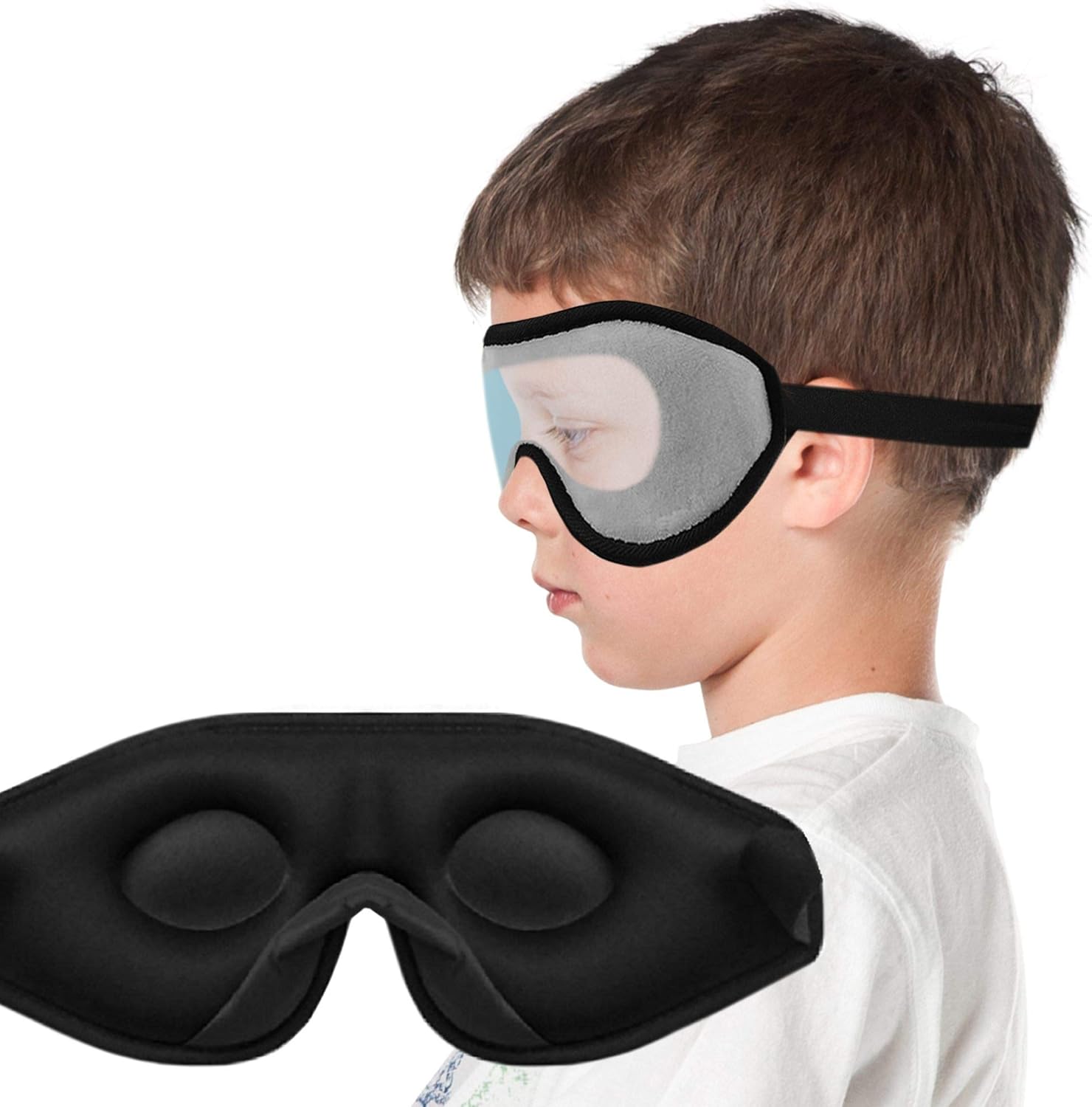 Kids Sleep Masks & Memory Foam Eye Covers