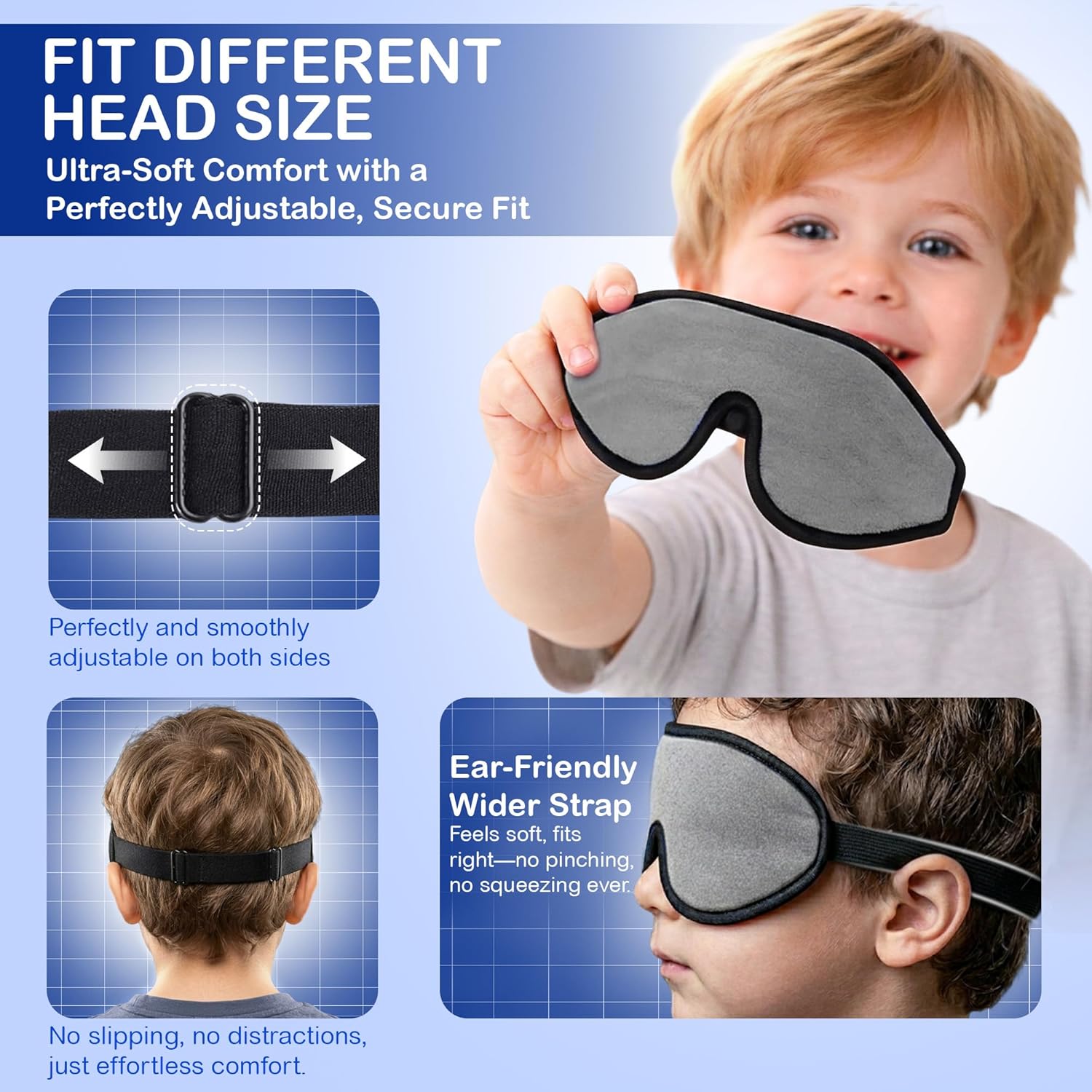 Astra Vena | Kids Sleep Masks & Memory Foam Eye Covers