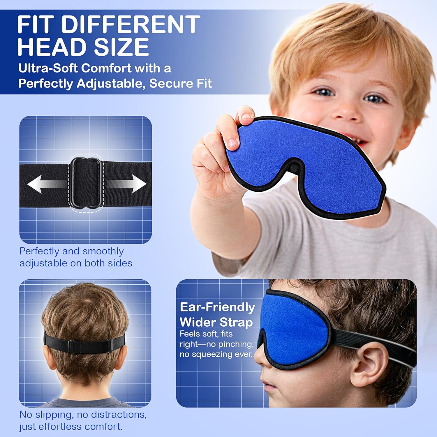 Astra Vena | Kids Sleep Masks & Memory Foam Eye Covers